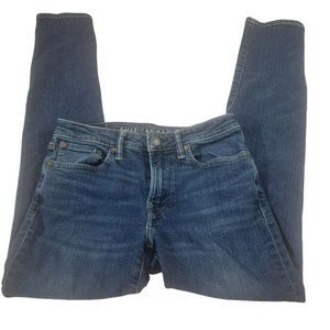 American Eagle Outfitter Airflex+ Denim Jeans, Men 28x32, Medium Wash Blue, EUC